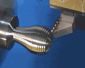 数控机床GIF图，一组相见恨晚的机械动态图1、外球面车削2、车床上仿形设备3、坐标轴4、手动仿形车削5、车床上制作六角头6、车床上制作矩形车床上制作面槽车床上制作面槽车削椭圆装置木螺旋钻,数控机床GIF图，一组相见恨晚的机械动态图,模具设计,制作,第3张