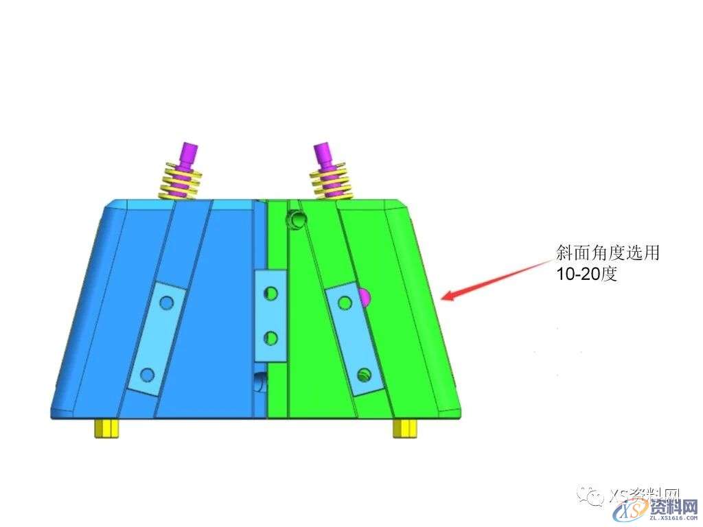 前模哈夫式滑块3种结构设计方法，让你学以自用！,结构设计,第8张