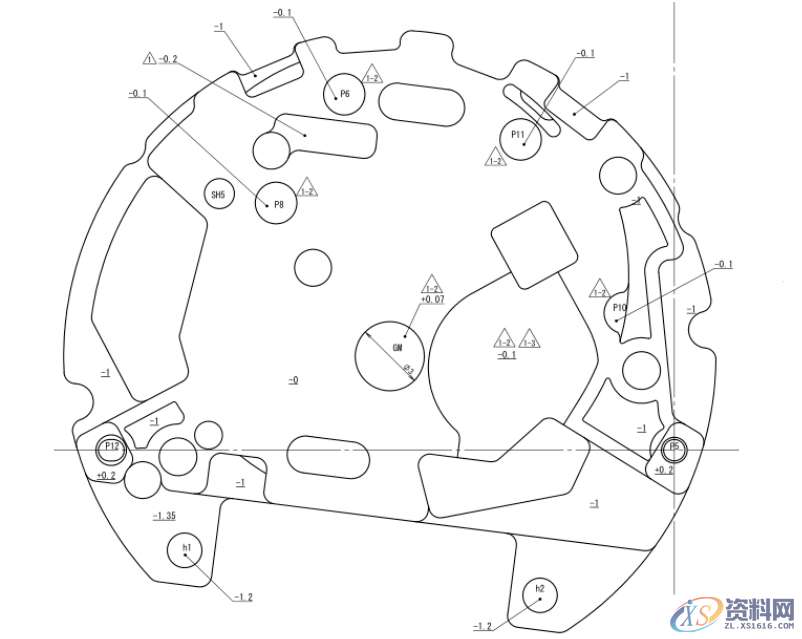 塑胶模具设计之最难设计的液晶支架模具设计方法,模具设计,塑胶,第4张