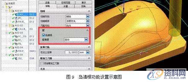 UG数控编程中刀过切的原因分析和解决对策UG数控编程中刀过切的原因分析和解决对策,如图,使用,第10张