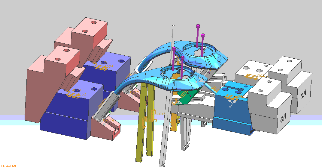 塑胶模具设计案例分享：5个超级经典的塑胶模具斜顶行位结构！ ...,mso,培训,设计培训,电商,font,第1张