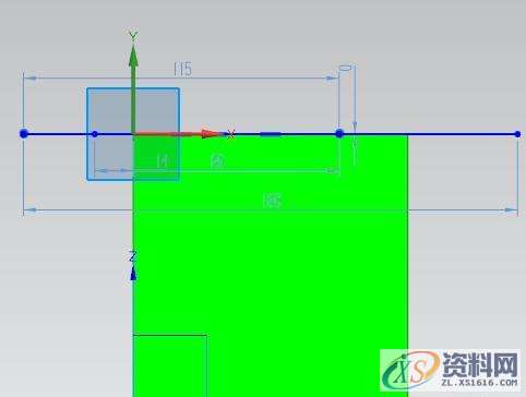 UG数控编程：草图之视图方向着色方式和草图的基准设置UG数控编程：草图之视图方向着色方式和草图的基准设置,草图,方向,基准,平面,选择,第10张