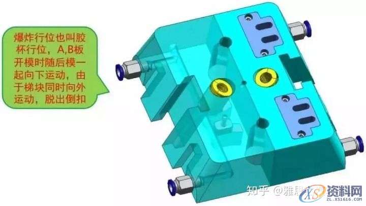 12套经典模具结构图让你大开脑洞,结构图,模具,经典,第10张