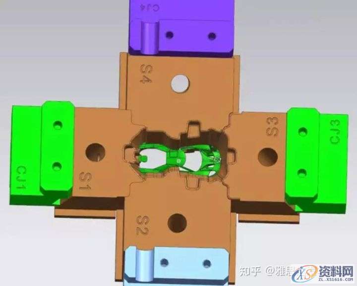 12套经典模具结构图让你大开脑洞,结构图,模具,经典,第6张