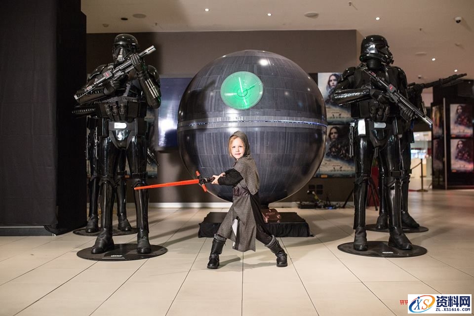 庞大的3D打印产品“死星”现身于马德里市中心,巨大3D打印“死星”现身马德里市中心,打印,第4张