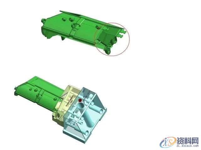 汽车模具设计汽车空调出风口模具结构拆解：设计思路不是空想，而是见过 ...,mso,设计,font,模具设计,第11张