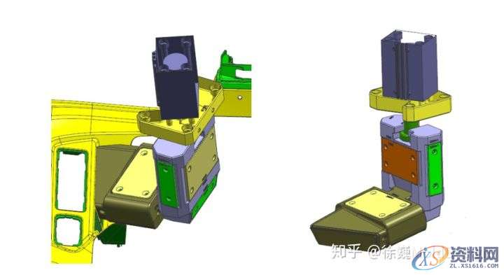 汽车注塑模具设计，8种定模滑块抽芯结构，全部会用的人不多！ ...,模具设计,注塑,结构,第4张