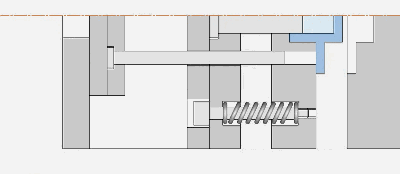 一目了然的模具结构动态图！快来看看吧！！！,分型,机构,侧向,脱模,第25张