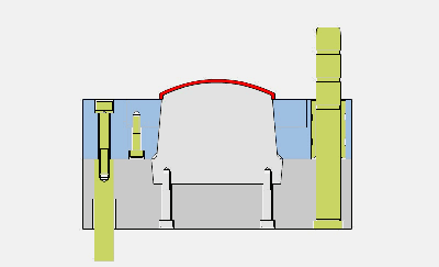 一目了然的模具结构动态图！快来看看吧！！！,分型,机构,侧向,脱模,第15张