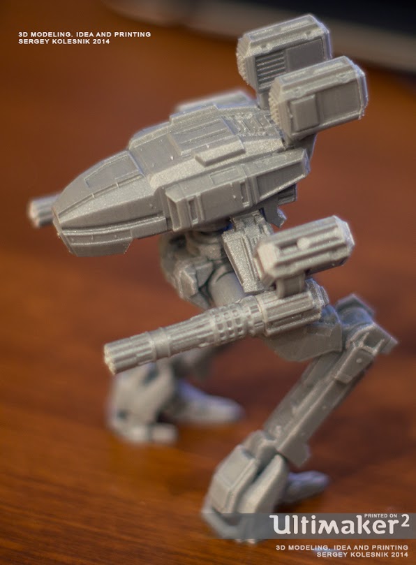 设计师使用Ultimaker 2 3D打印精美机器人玩具（图文教程）,设计师使用Ultimaker_2_3D打印精美机器人玩具,第5张