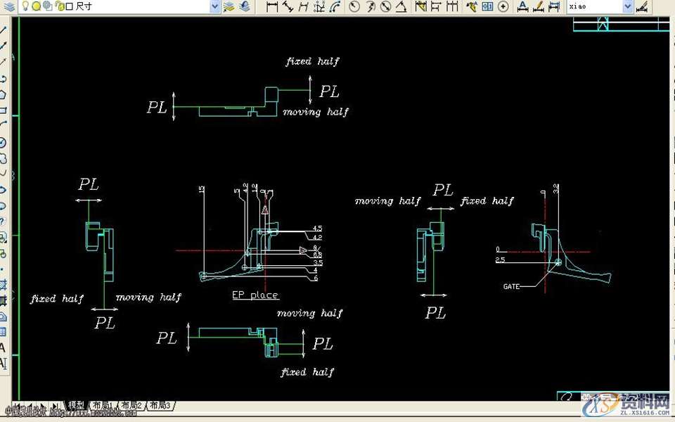 日本小型精密塑料件模具设计,日本小型精密塑料件模具设计,塑料件,日本,模具设计,第2张