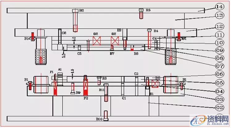 五金模具设计中复合模、成型模基本结构 你收藏了吗？,五金模具设计中复合模、成型模基本结构 你收藏了吗？,模具设计,成型,结构,第2张