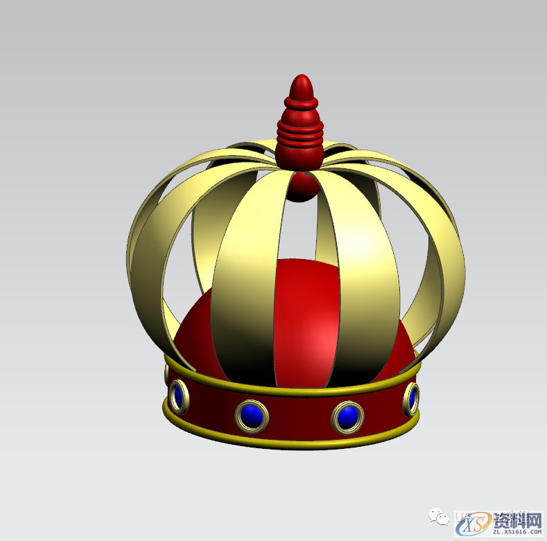 用UG软件来建立一个皇冠,一个,软件,第1张