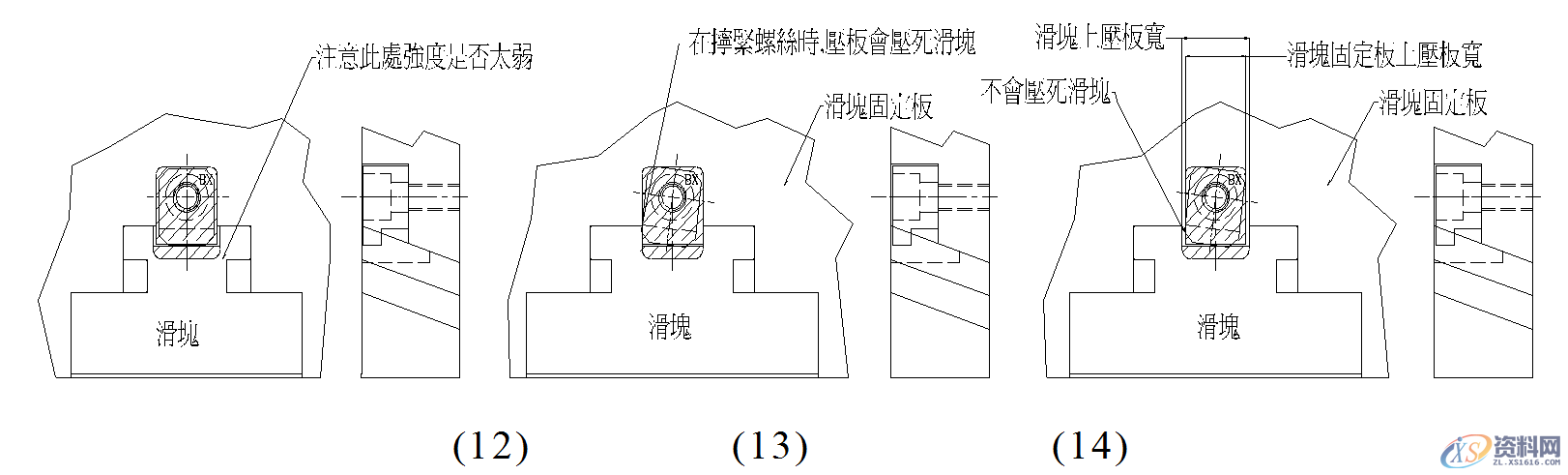 五金模具设计:通用滑块结构形式以及模具滑块的设计标准,模具设计,模具,第5张