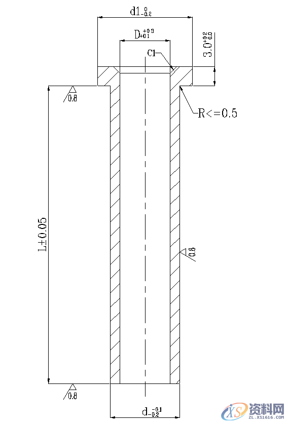 五金模具设计标准规范：等高套筒(等高螺丝)使用规范释义等高套筒(等高螺丝)一. 规格系列,五金模具设计标准规范：等高套筒(等高螺丝)使用规范释义,长度,螺丝,第3张