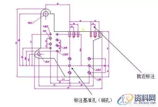 分享自动化焊装夹具设计方案，干货满满！一、工艺分析流程二、夹具三维建模三、二维转图及尺寸标注四、零件加工流程五、气路分析,坐标,标注,图纸,加工,第8张