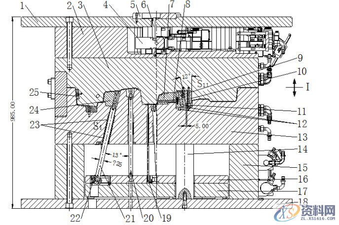 UG汽车模具设计之侧围工艺及模具设计方法，建议收藏UG汽车模具设计之侧围工艺及模具设计方法，建议收藏,汽车模具侧围工艺及模具设计，你对汽车了解的多少？,塑件,流道,模具,采用,第3张