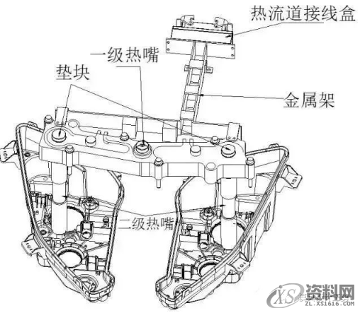 汽车前大灯模具设计,汽车前大灯模具设计,塑件,模具,设计,分型,定位,第1张