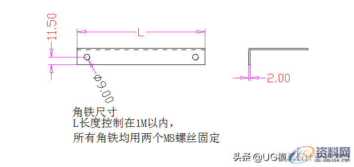老板问我要成形公整体座子固定与角铁设计标准，于是我就做了 ...,老板问我要成形公整体座子固定与角铁设计标准，于是我就做了...,工件,设计,第9张