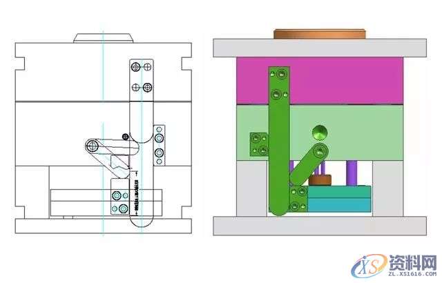 UG模具设计：强复位的作用及运作原理,模具设计,第5张