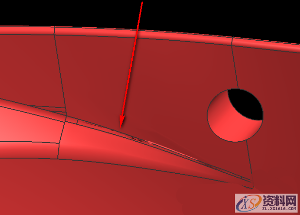 UG模具设计分享：头盔内部渐变消失面的位置有烂面处理方法UG模具设计干货！头盔内部渐变消失面的位置有烂面处理技巧,UG模具设计干货！头盔内部渐变消失面的位置有烂面处理技巧,模具设计,第2张