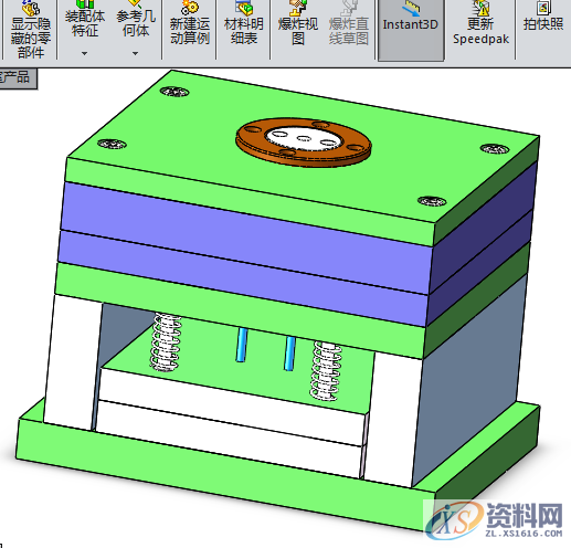 罕见的电视遥控注塑模具设计，承上参考机械设计电视遥控器外壳注塑模具设计,罕见的电视遥控注塑模具设计，工厂内泄制作流程，承上参考,塑件,成型,设计,模具设计,第1张