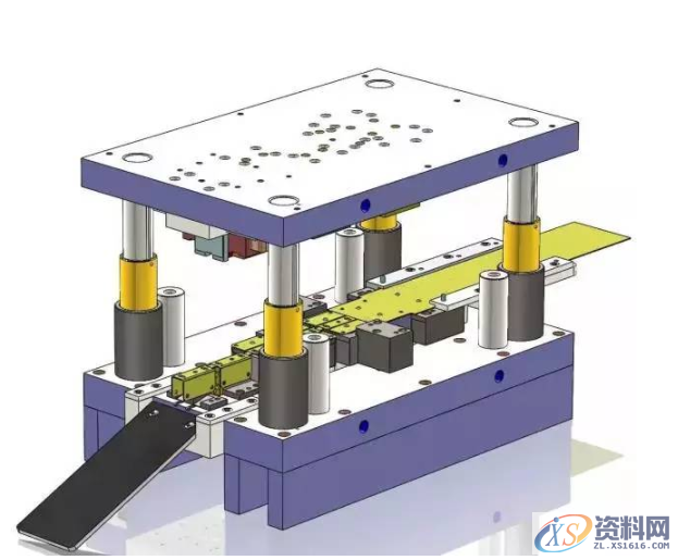 冲压模具总结，有了它冲压模具基本知识全搞懂了,总结的真好，有了它冲压模具基本知识全搞懂了,卸料,冲压,工件,模具,弯曲,第19张