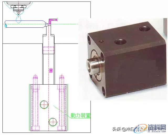 模内切结构设计，又一个经典UG模具设计,模内切结构设计，又一个经典UG模具设计,切刀,浇口,油缸,模具设计,第3张