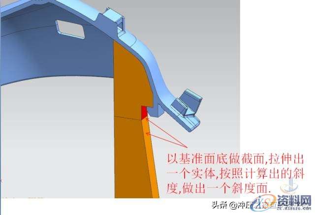 模具斜顶的设计原则与思路,十步解析：模具斜顶的设计原则与思路,顶针,如图,侧向,第7张