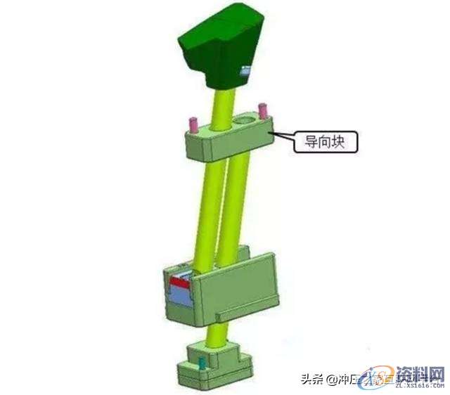 模具倒扣大，斜顶角度如何办？,模具倒扣大，斜顶角度如何办？真难住了,机构,设计,产品,第7张