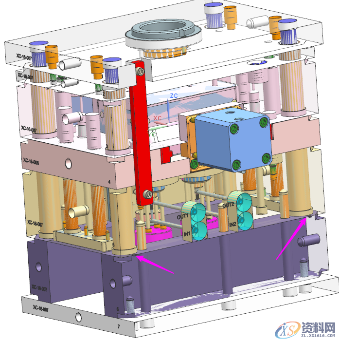 塑胶模具设计完成后，模架需要注意的15个小细节附加事项,塑胶模具设计完成后，模架需要注意的15个小细节附加事项,模具,模架,第9张