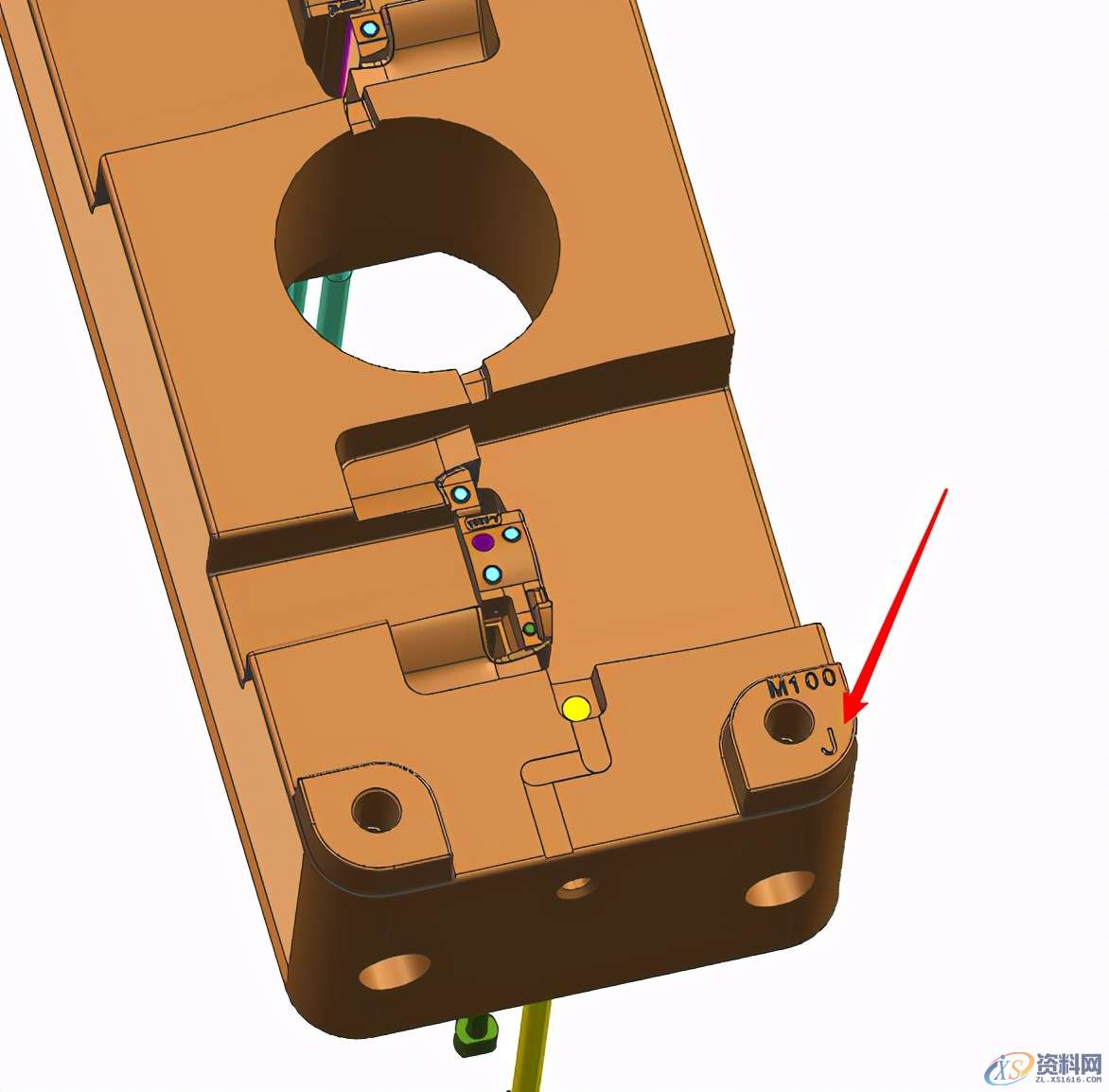 模仁检查注意10个细节，让模具与产品达到最佳的效果,模仁检查注意10个细节，让模具与产品达到最佳的效果,顶针,型腔,排气,第7张