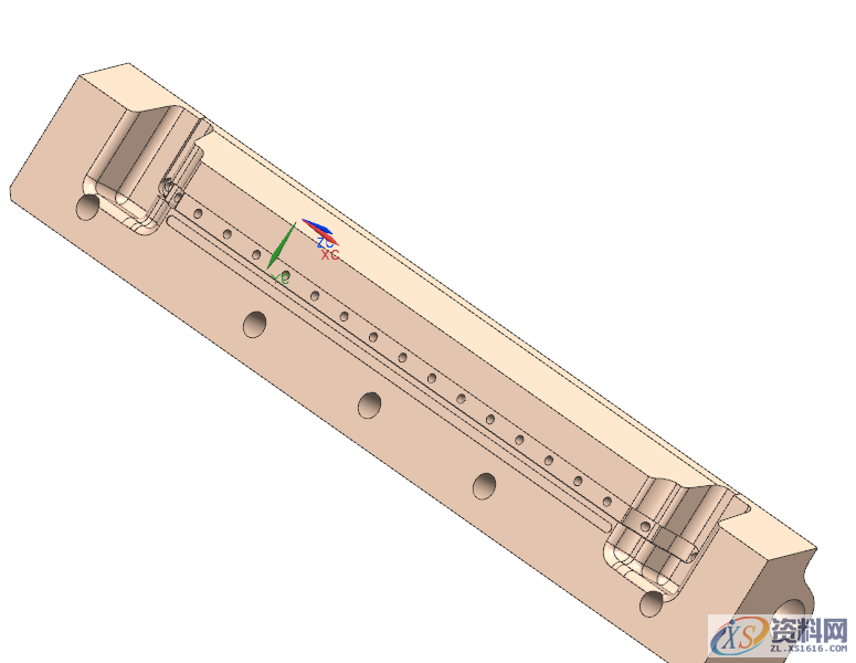 熔喷模具衣架式进胶设计要点以及注意事项,熔喷模具衣架式进胶设计要点以及注意事项,道板,流道,如图,定位,模具设计,第9张