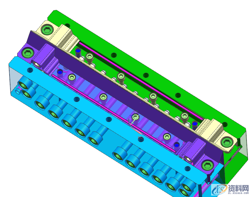 熔喷模具衣架式进胶设计要点以及注意事项,熔喷模具衣架式进胶设计要点以及注意事项,道板,流道,如图,定位,模具设计,第11张