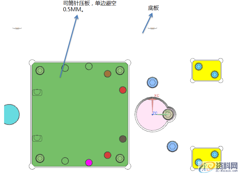 塑胶模具设计做好避空，将会大大缩短模具加工时间与配模时间！ ...,塑胶模具设计做好避空，将会大大缩短模具加工时间与配模时间！,模具设计,电商,培训学校,非标,潇洒,第12张