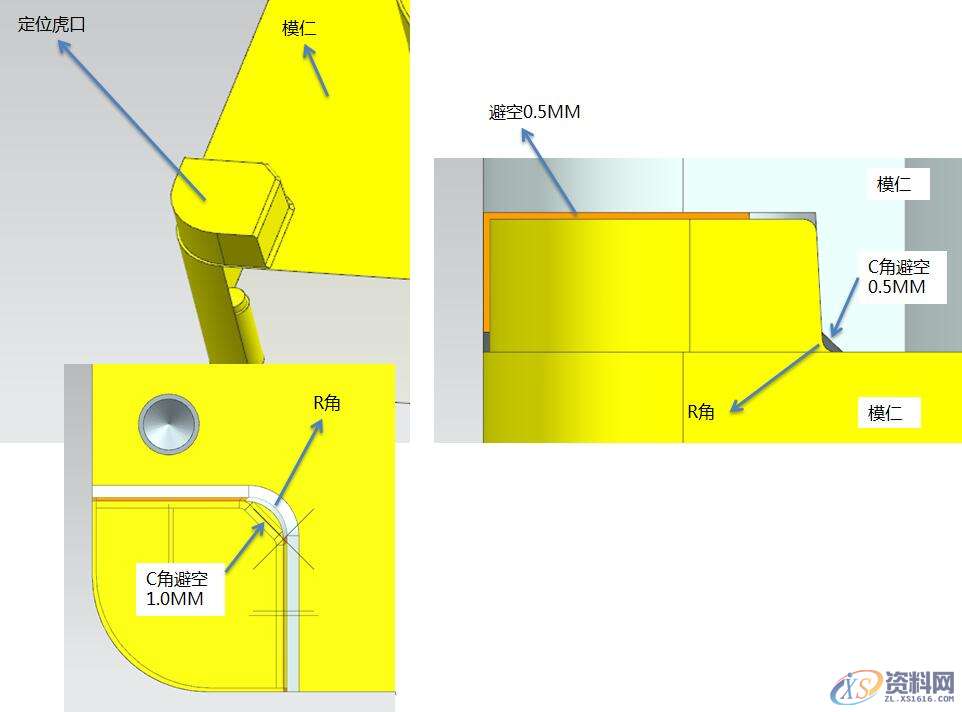 塑胶模具设计做好避空，将会大大缩短模具加工时间与配模时间！ ...,塑胶模具设计做好避空，将会大大缩短模具加工时间与配模时间！,模具设计,电商,培训学校,非标,潇洒,第4张