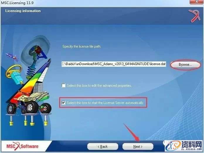 MSC_Adams_v2013_64bit软件下载,点击,安装,next,选择,变量,第12张