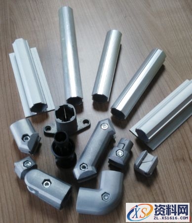 铝合金精益管及其配件使用方法介绍(第一期)(图文教程),铝合金精益管及其配件使用方法介绍(第一期),产品,采用,结构,第1张