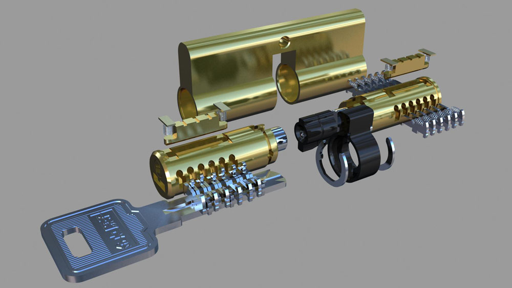 金点原子叶片锁结构3D图解(图文教程),金点原子叶片锁结构3D图解,结构,第11张