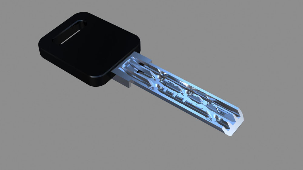 半圆双排珠咔吧锁内部结构3D图解(图文教程),半圆双排珠咔吧锁内部结构3D图解,结构,第10张