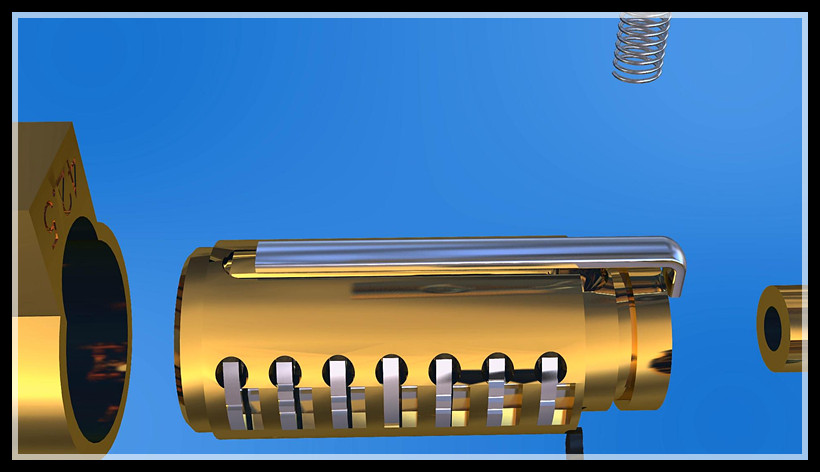 空转锁的结构3D图解(图文教程),空转锁的结构3D图解,结构,机构,什么,第24张