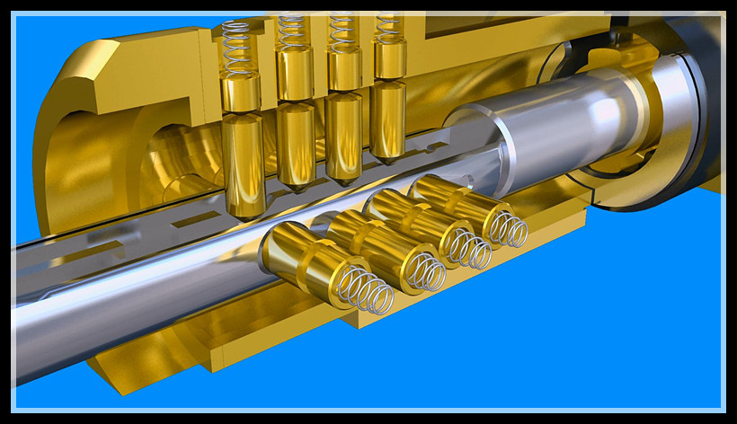 安防铁架锁结构3D图解(图文教程),安防铁架锁结构3D图解,结构,第14张