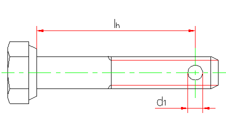六角头螺杆带孔螺栓细牙 A和B级(GB 31.3-88)(图文教程),六角头螺杆带孔螺栓细牙_A和B级(GB_31.3-88),采用,螺纹,性能,第1张