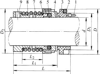 103型机械密封(图文教程),103型机械密封,尺寸,第1张