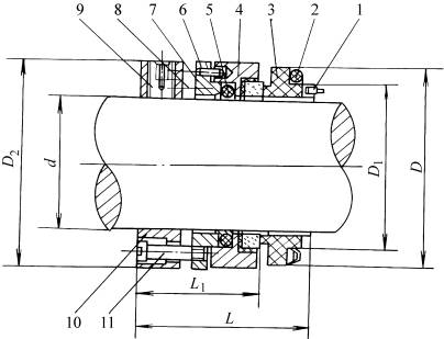 105型机械密封(图文教程),105型机械密封,尺寸,第1张
