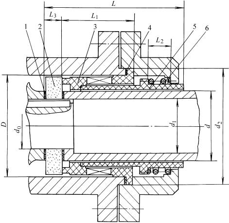153a型机械密封(图文教程),153a型机械密封,尺寸,0.5,第1张