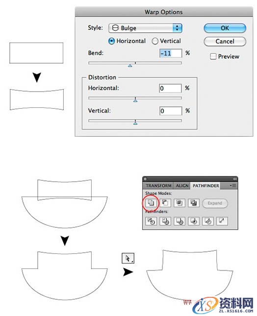 PS结合AI绘制精致的3D小黄人教程(图文教程),PS结合AI绘制精致的3D小黄人教程,绘制,第5张