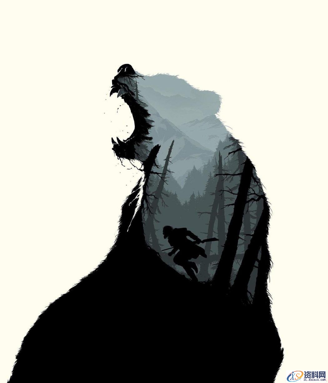 利用Photoshop创建荒野猎人海报(图文教程),利用Photoshop创建荒野猎人海报,要求,设计,一般,第12张