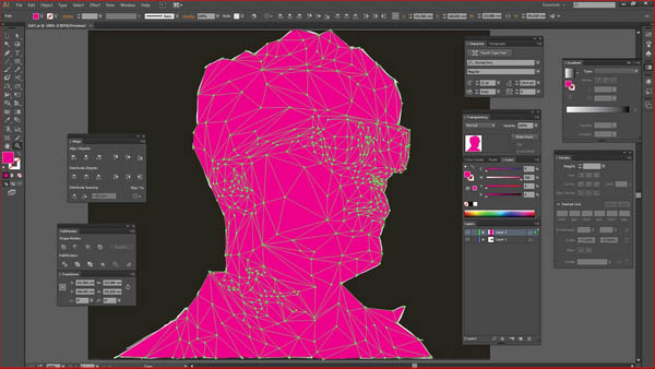 快速制作人物多边形(图文教程),快速制作人物多边形,设计,选择,这个,第18张