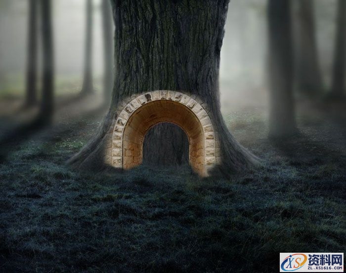 PS合成小孩走入奇幻森林场景教程(图文教程),PS合成小孩走入奇幻森林场景教程,设计,一般,选择,第36张